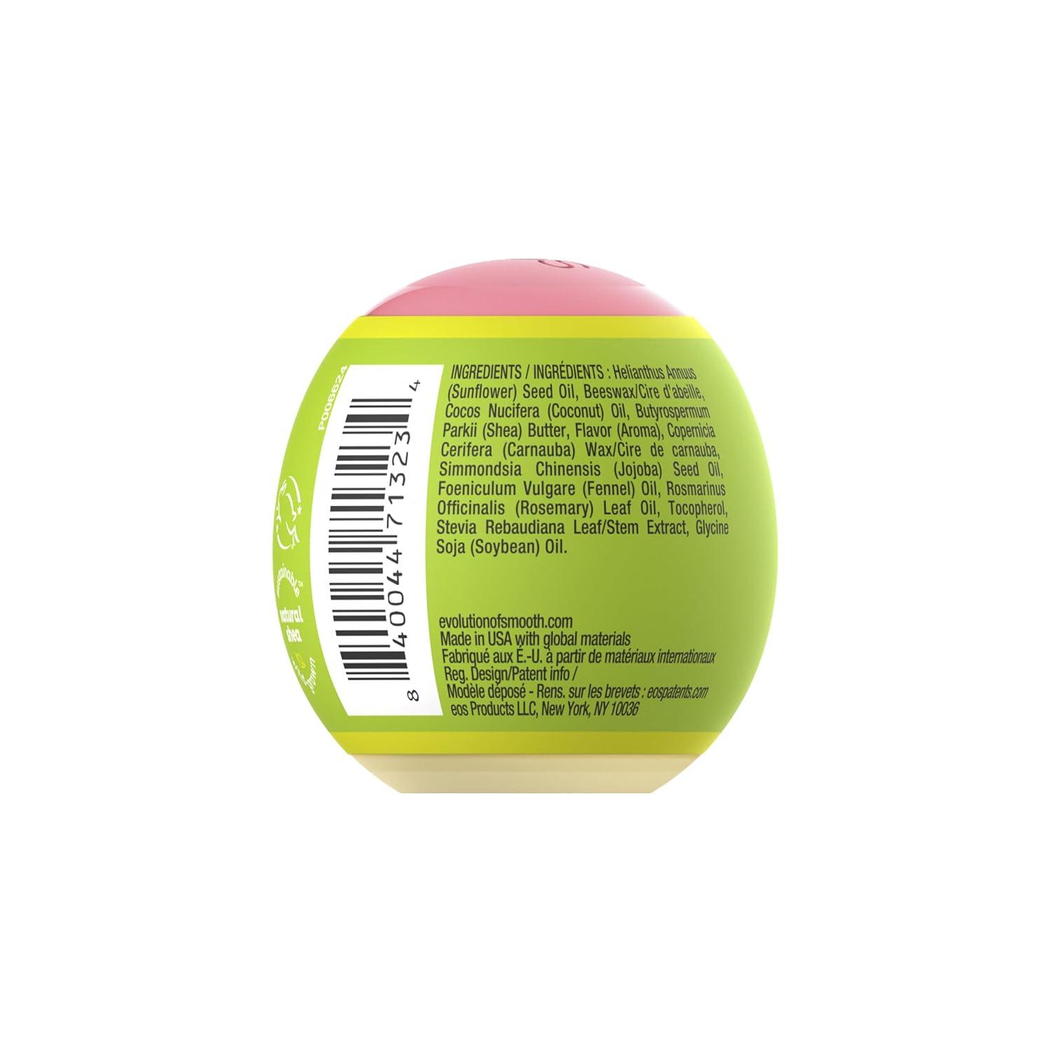 imageeos 100 Natural ampamp Organic Lip Balm Sphere Vanilla Bean Allday Moisture Dermatologist Recommended for Sensitive Skin Lip Care Products 025 ozPineapple Passionfruit