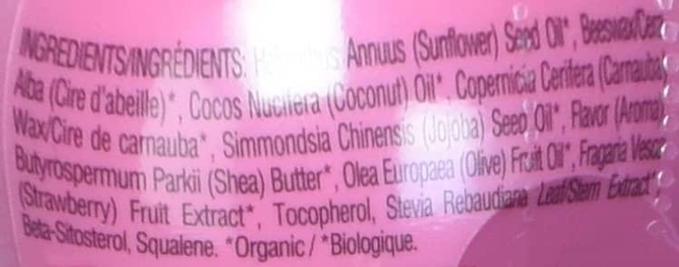 imageeos 100 Natural ampamp Organic Lip Balm Sphere Vanilla Bean Allday Moisture Dermatologist Recommended for Sensitive Skin Lip Care Products 025 ozStrawberry Sorbet