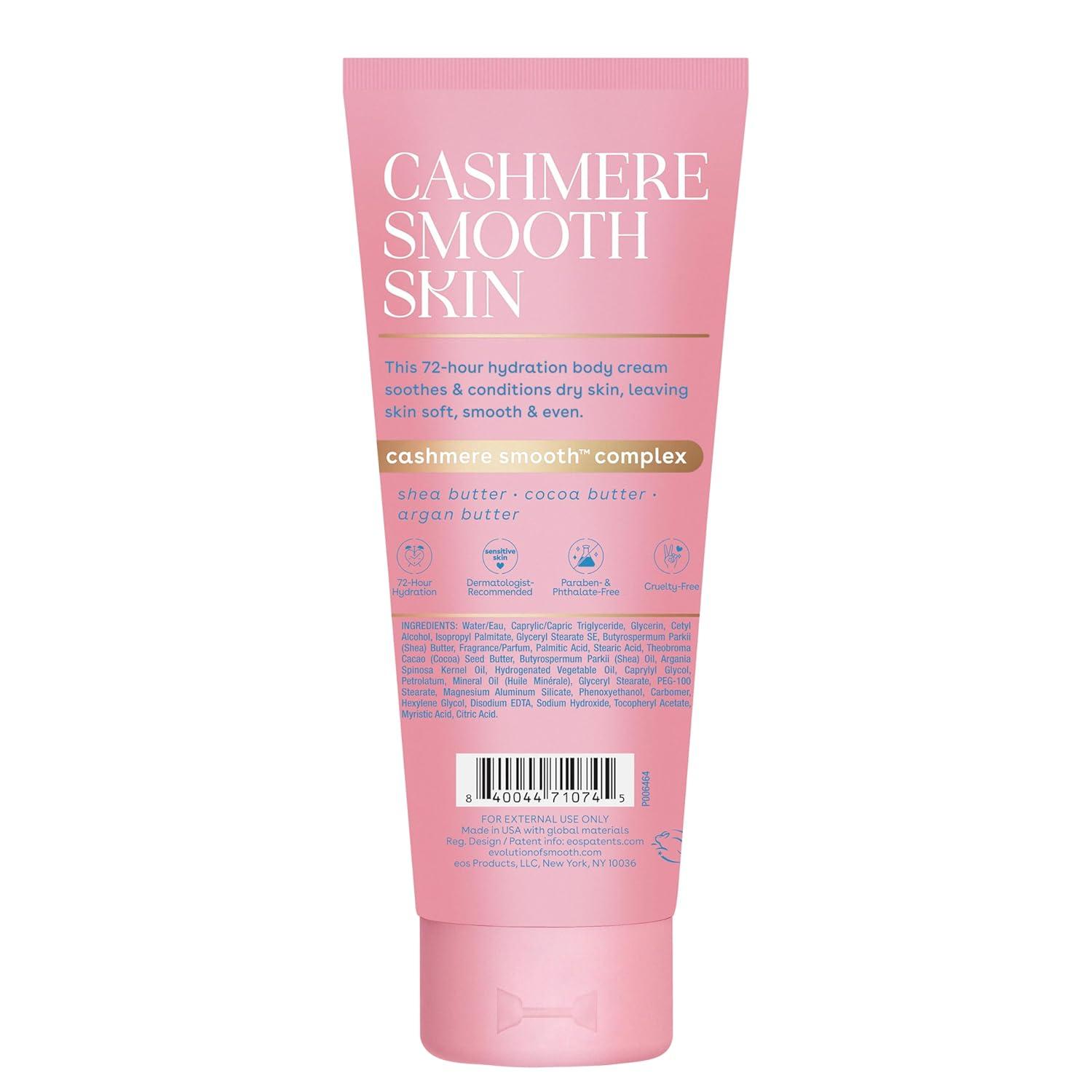 imageeos Cashmere Skin Collection PostShave Smooth Body Cream Vanilla Cashmere 72Hour Hydration Nourishing Body Care Shea Butter 7 fl oz