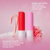 eos Holiday 24H Moisture Super Balm, Candy Cane Swirl, Limited Edition, Stocking Stuffers, Holiday Lip Mask, 0.35 fl oz(Candy Cane Swirl & Peppermint Twist)