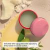 eos Plant-Based Vegan Lip Salve – Vanilla Bean, 100% Natural Formula, Cocoa Butter Lip Balm with Upcycled Olive Squalane, Cruelty-Free, 0.42 oz(Strawberry Sorbet)
