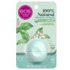 eos 100% Natural & Organic Lip Balm Sphere- Vanilla Bean, All-day Moisture, Dermatologist Recommended for Sensitive Skin, Lip Care Products, 0.25 oz(Sweet Mint)
