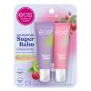 eos 24H Moisture Super Balm- Raspberry Kiwi Splash & Strawberry Sorbet, Lip Mask, Day or Night Lip Treatment, Made for Sensitive Skin, 0.35 fl oz, 2-Pack(Raspberry Kiwi Splash & Strawberry Sorbet)