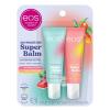 eos 24H Moisture Super Balm- Raspberry Kiwi Splash & Strawberry Sorbet, Lip Mask, Day or Night Lip Treatment, Made for Sensitive Skin, 0.35 fl oz, 2-Pack(Watermelon Frosé & Mango Melonade)