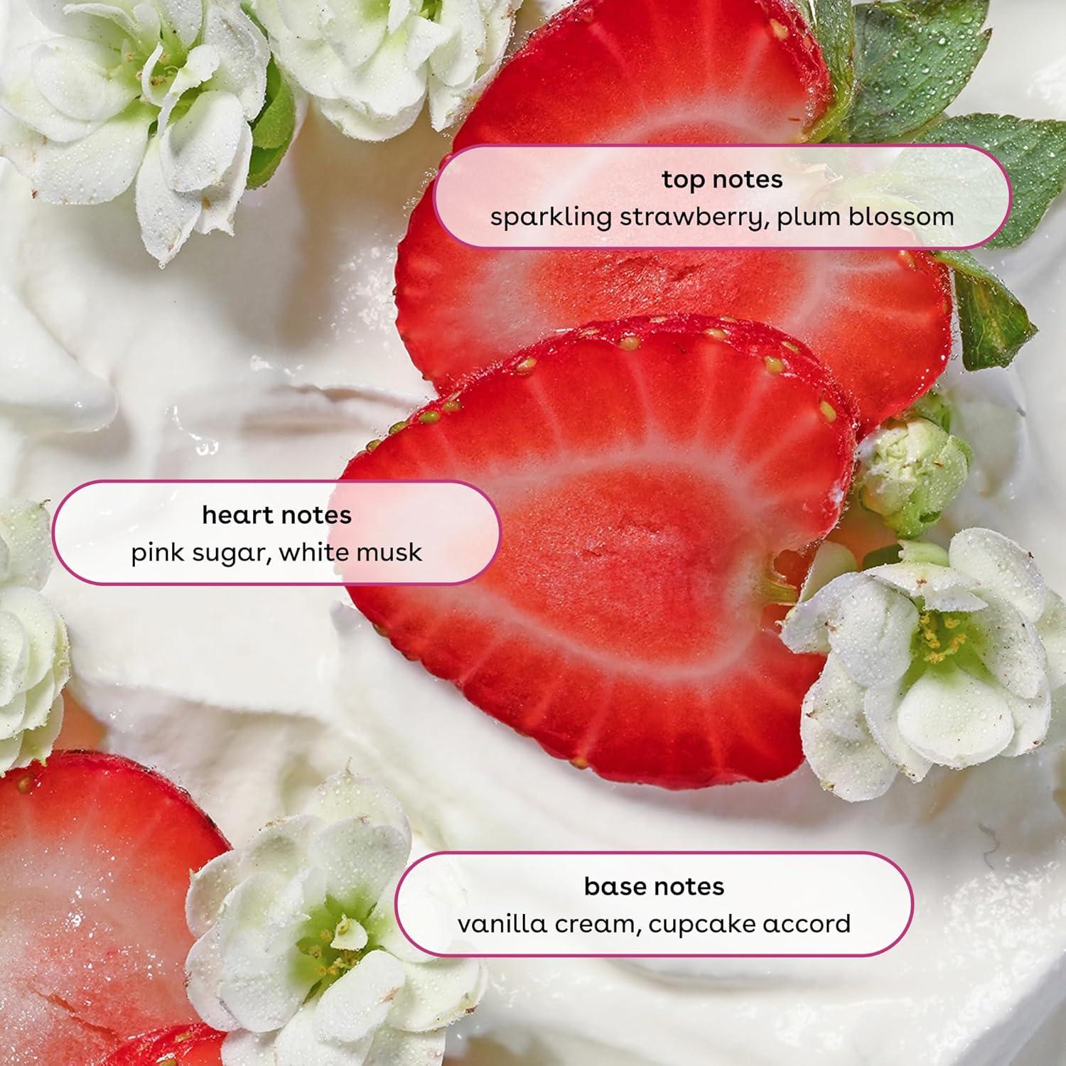 imageeos Strawberry Dream Scent Layering Bundle Body Wash Body Mist Body Lotion