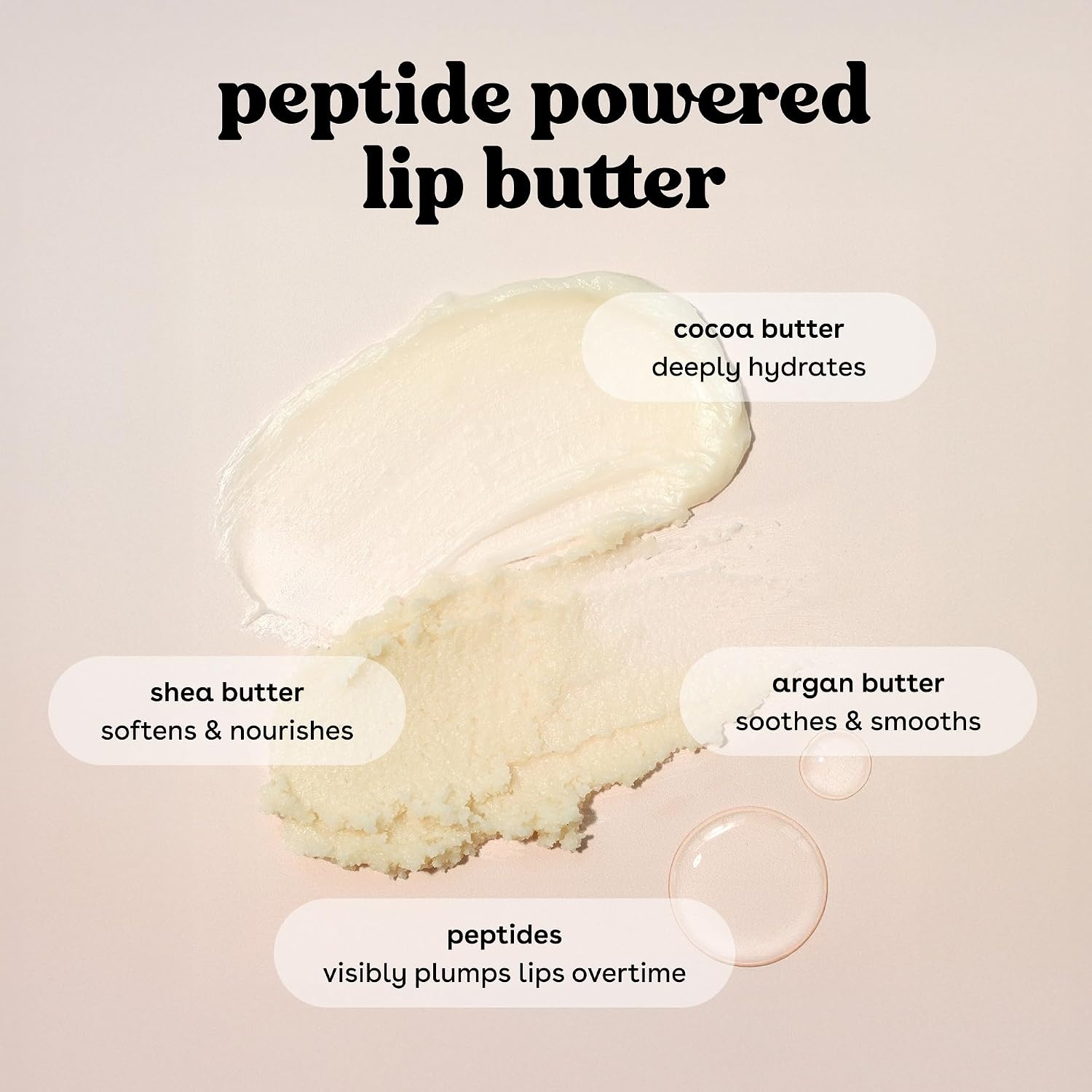image:imageeos Crme de Pistachio Peptide Lip Butter with Moisturizing Shea Butter 035 ozStrawberry Dream